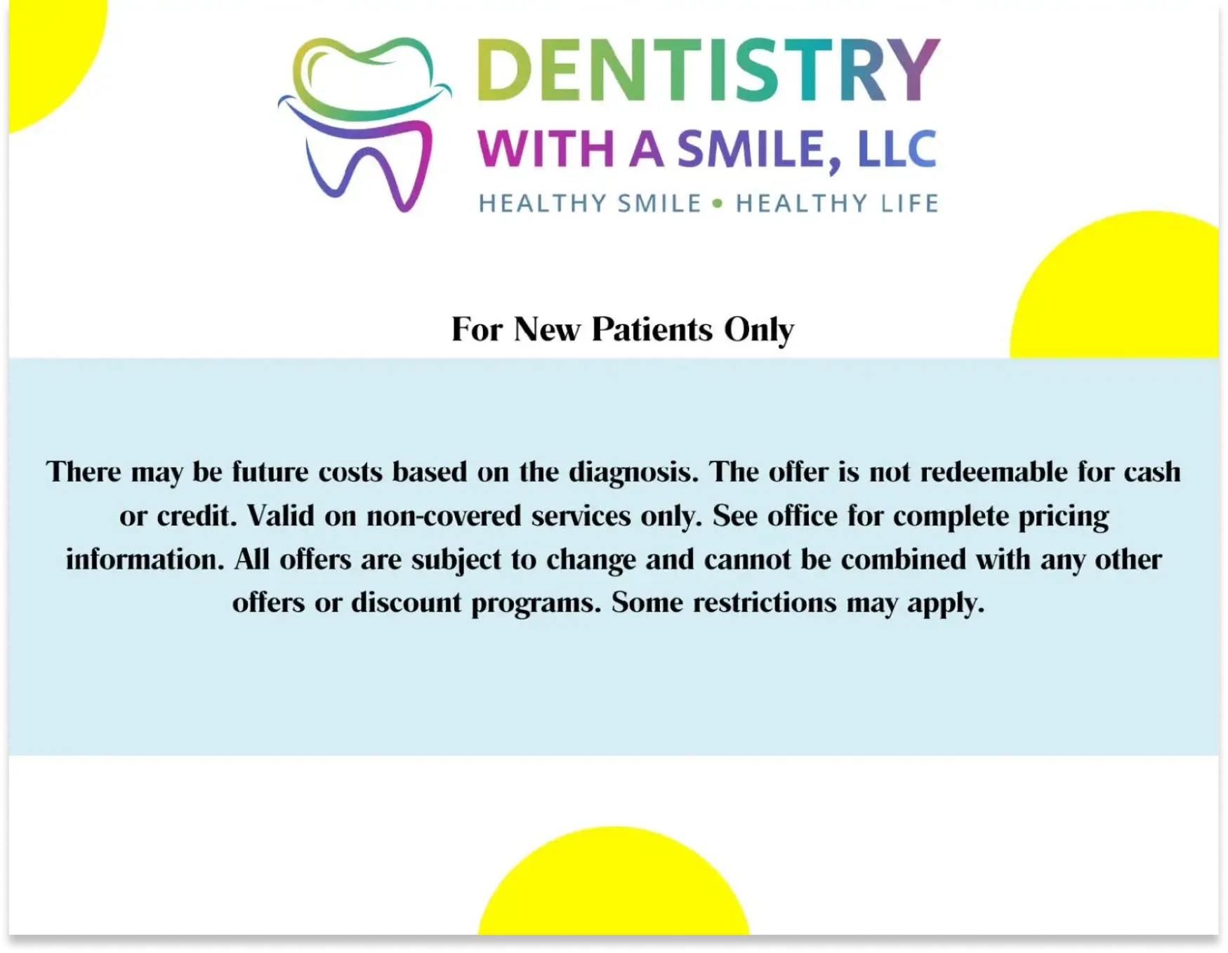 Special Offer Details